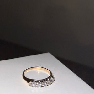 Antique 14k gold band